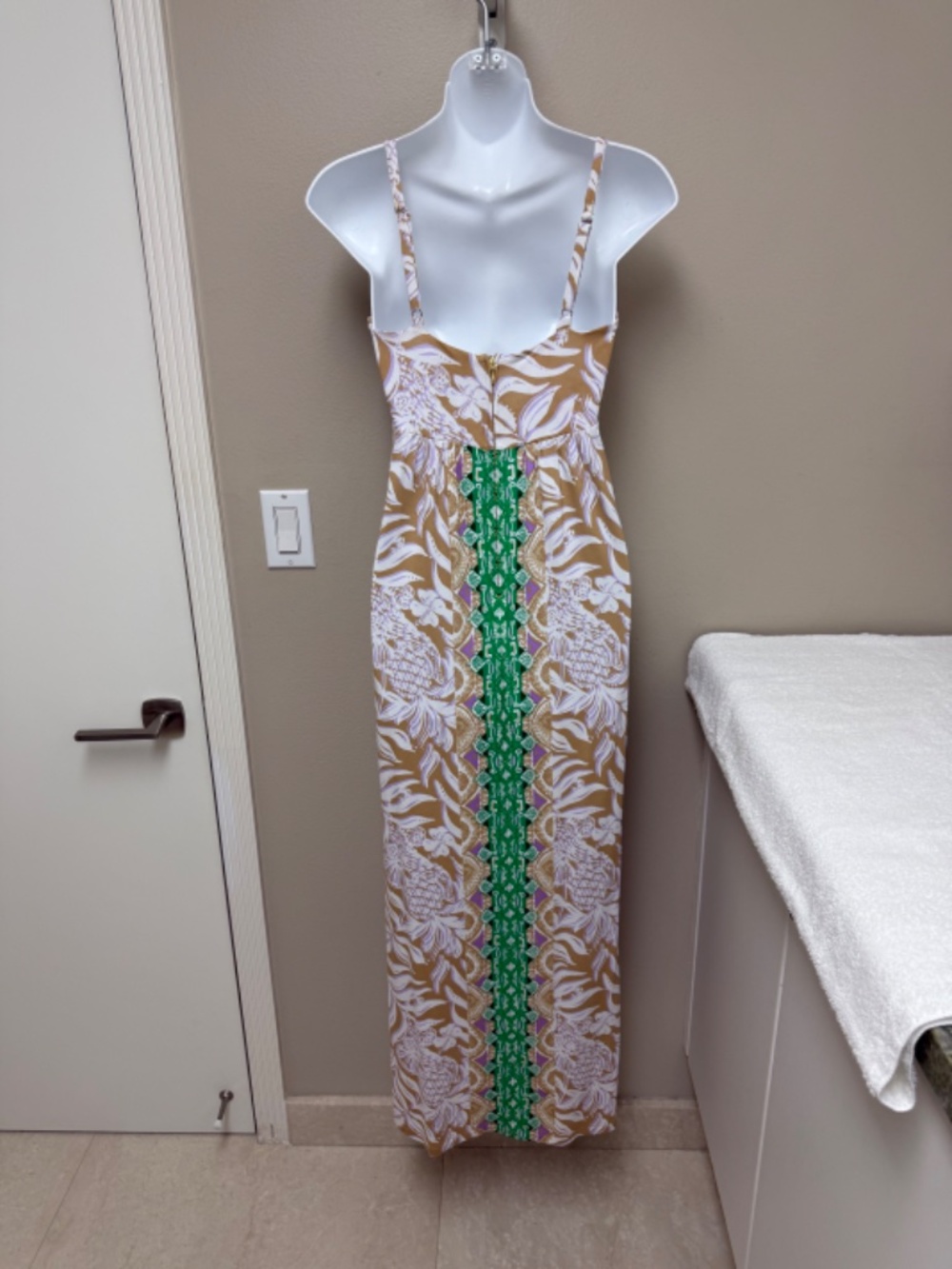 NEW! Lilly Pulitzer Floralie Maxi Dress Multi Bon Vivants Print Size 0 - $228 - Picture 9 of 16